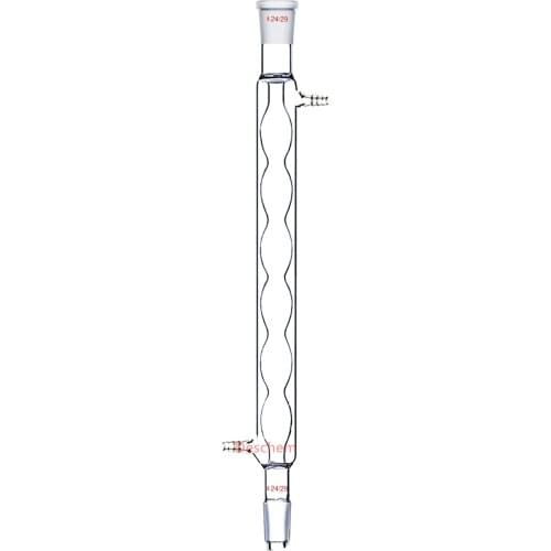 300mm,24/29,Glass Allihn Condenser,Jacket 30cm,Sphericity,Laboratory Glassware