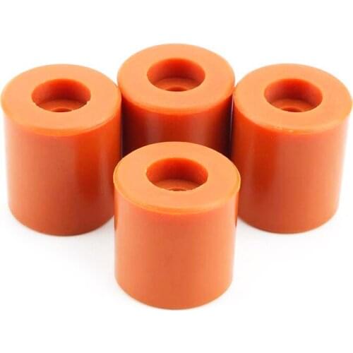 4pcs Silicone Hot Bed Leveling Columns Solid Bed Mount Strain Relief Bracket for Ender-3 3S 3 Pro 3 V2 3D Printer Parts