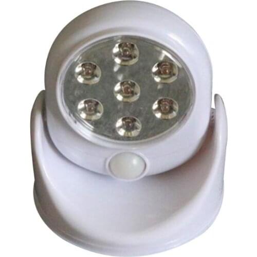 Wireless Infrared Motion Activated Sensor Light Lamp 360 Degree Rotation Motion Wall Lamps Toilet Night Outdoor Lights