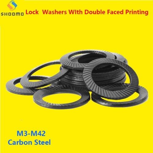 Locking Washer Printing Oblique Washers Lock Washers non-slip self-locking washer Lock Washers WIth Double Faced Printing