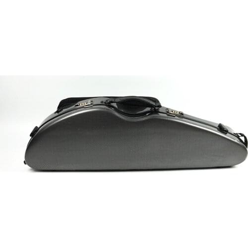 Violin case 4/4 with music sheet bag coded lock carbon fiber violin case carbon fiber