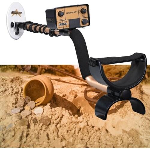 TEKPOINT-2 Golden Gold Detector 12kHz Underground Treasure Gold Hunter High Sensitivity Jewelry Metal Finder