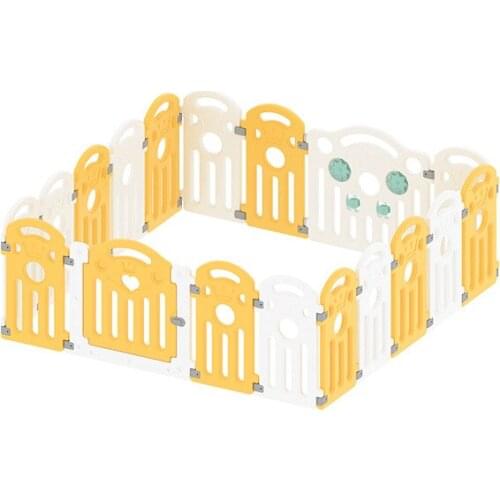 Baby Playpen, Childrens Play Room, Round Protective Fence, Baby Home Crawling Mat, Bed and Ground Dual-use Toy