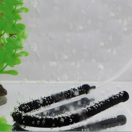 20/30/45/60cm Aquarium Flexible Air Curtain Diffuser Tube Tubing Pump Stone Fish Tank Decoration and Oxygen Supply Accessories