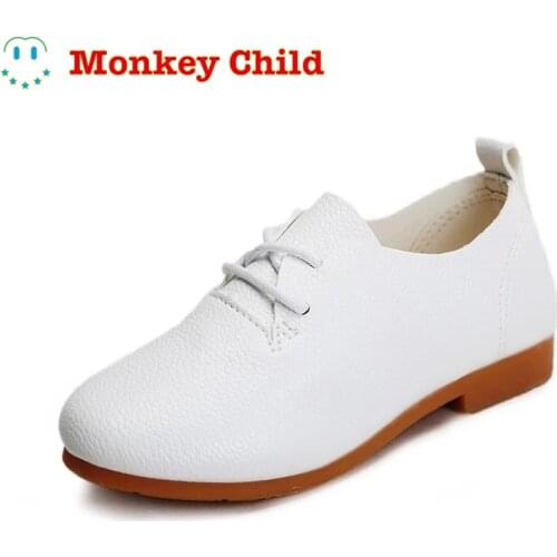 Classic Kids Shoes Boys Shoes Childrens Casual Sneakers Girls Flats Candy Color Super Soft Lace-up Classical Comfortable Hot
