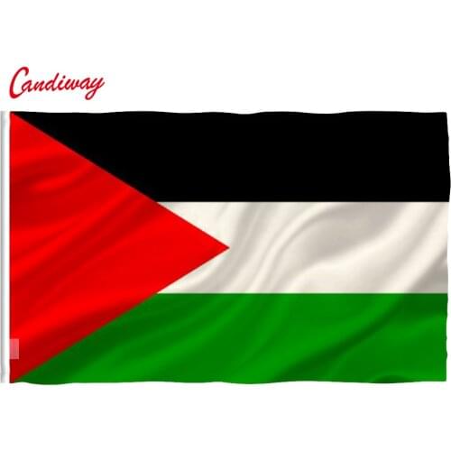 Palestine Flag Polyester 150 x 90cm Gaza Palestinian Freedom Office/parade/Festival/Home Decoration NN079