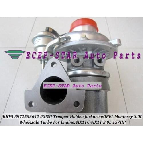 RHF5 8972503642 8972503640 8972503641 8971371096 Turbo For ISUZU Trooper 99-04 For HOLDEN Jackaroo Monterey 4JX1TC 4JX1T 3.0L