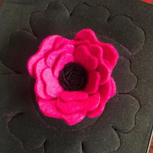 Spiral flower scrapbooking die 15.8mm thick 5.5*6inch SMR-FL0105