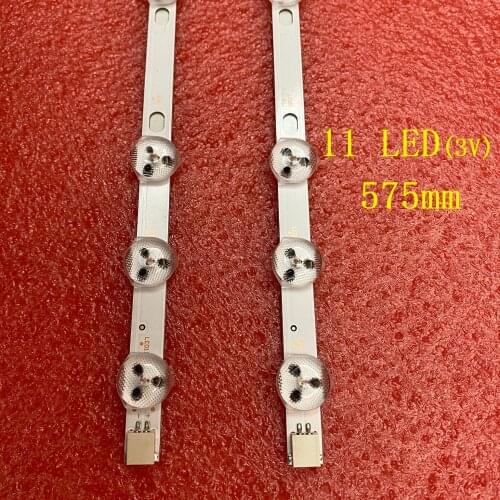 2pcs LED Backlight strip for Vestel 32inch 32D1333DB 32165HDLED LC32LD145K 32125DLEDDVD DLED32165HDDVD 32LED400S DLED32167HD