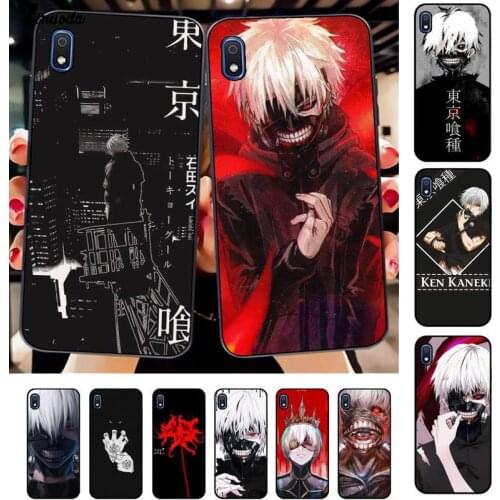 Yinuoda Tokyo Ghoul Anime Black TPU Soft Rubber Phone Cover for Samsung A10 20s 71 51 10 s 20 30 40 50 70 80 91 A30s 11 31