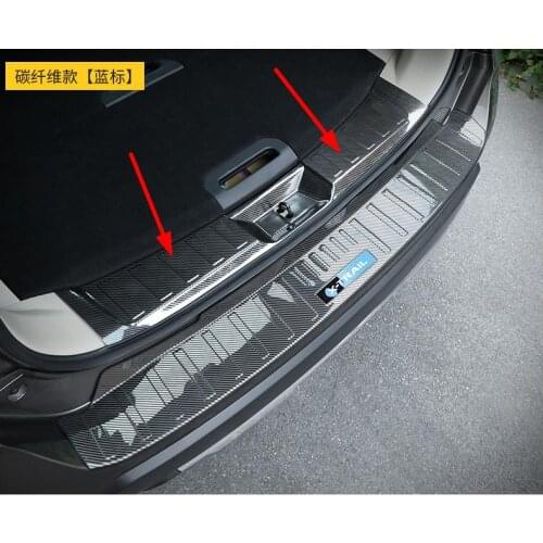 Rogue Stainless Steel Rear Bumper Protector Sill Trunk Guard Cover Trim For Nissan X-Trail X Trail T32 2014-2019 Car Accessories