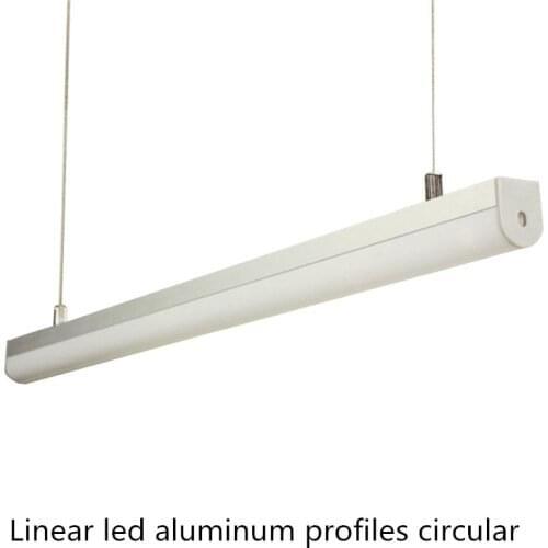 8pcs LED Bar Ligh 12V/110V/220V led tube hard luces strip 5050/2835 kitchen under cabinet circular led Aluminum Profile+End cap