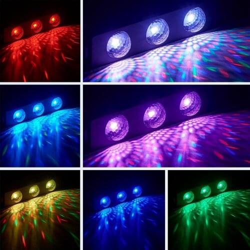 Car Atmosphere Light Lamp 4 Pcs USB Multicolor Car LED Strip Lights Auto Interior Ambient Star Atmosphere Dash Floor Lights