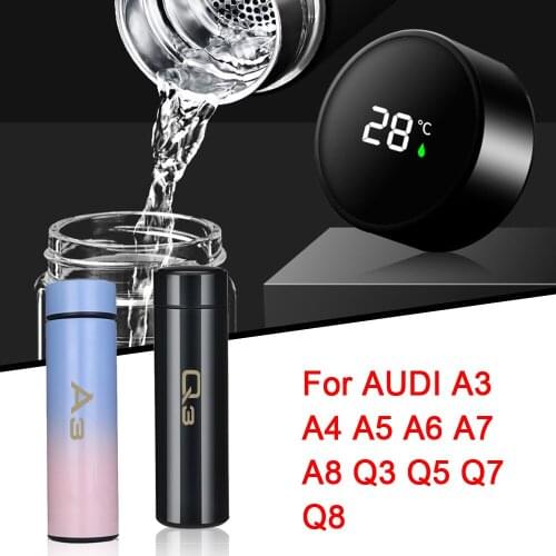 Car accessories Fashionable Insulation Water Cup in the Car For AUDI A1 A3 A4 A5 A6 A7 A8 Q3 Q5 Q7 Q8 Car Accessories