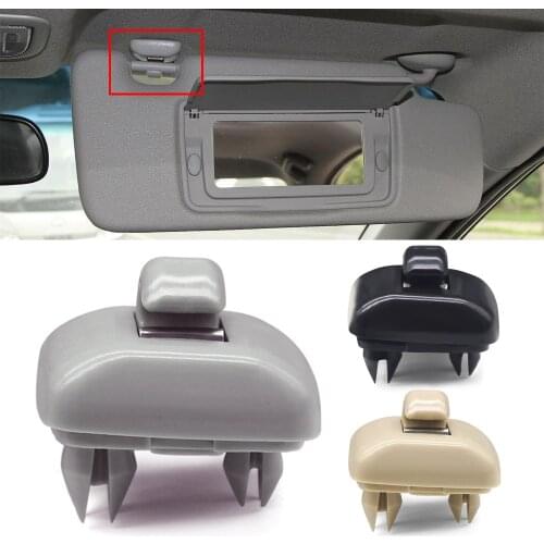 2 Pcs Car Sun Visor Clip Porpor Booya indoor sunshade hook clip bracket for Audi A1 A3 A4 A5 Q3 Q5 8E0 857562 A7 B6 B7 B8 S4 S5