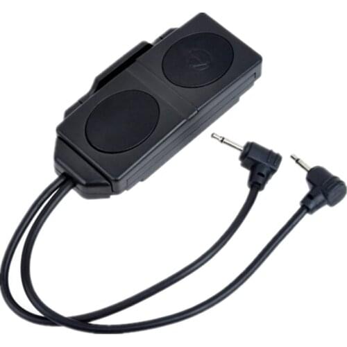 DOUBLE REMOTE CONTROL for two Illumination Devices (EX175 / EX176) tactical flashlight black DE EX177