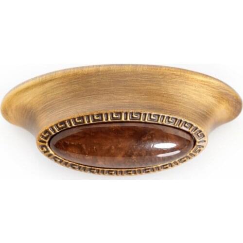 Furniture Hardware Crystal Glass Kitchen Drawer Handle Knobs(L:84mm)