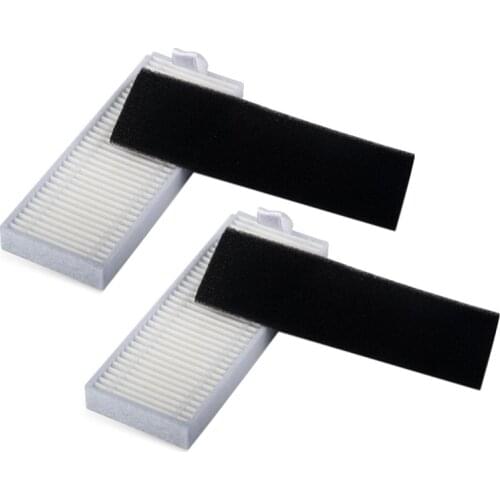 HEPA Filter with Cotton for Ecovas N9+ Filter elements Dust Cleaning Filters for Ecovas N9+ Sweeper Robot Parts