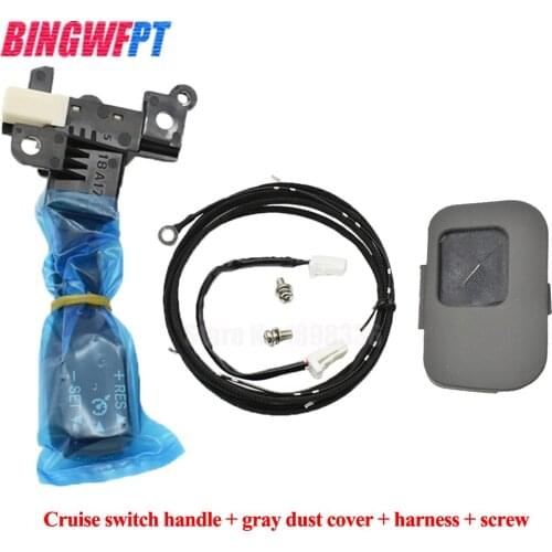 84632-34011 84632-34017 Cruise Control Switch Kit for Toyota Corolla 2007-2014 45186-02080-E0 84633-34010 Black gray cover