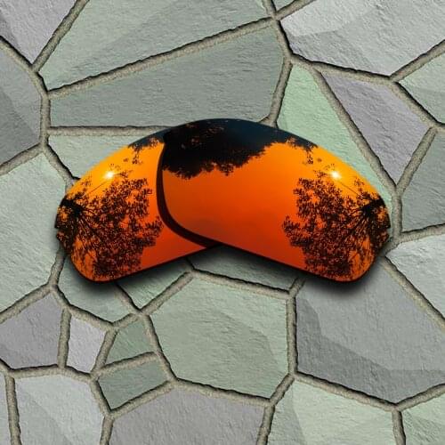 Red Orange Sunglasses Polarized Replacement Lenses for Oakley Half Wire 2.0