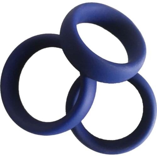 Soft Silicone Sex Ring Premium Stretchy Men Longer Harder Stronger Erection Enhancing for Man or Couples Play Sex Toy