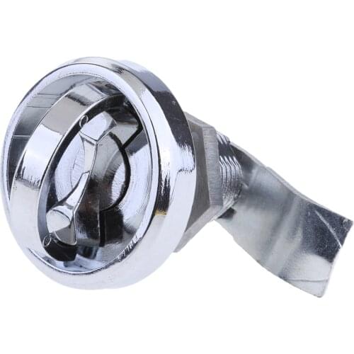 Marine Stainless Triangulation Deck Cabin Pull Ring Door Lock Latch 25mm