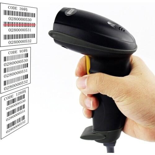 RZ 2809D Handheld Barcode Scanner Reader USB Wired 1D Bar Code Scan for POS