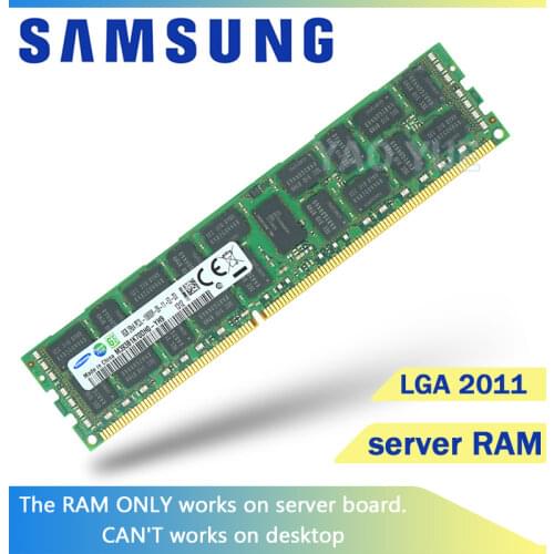 Samsung 4GB 8GB 16GB 4G 8G 16G DDR3 PC3 1333 1600Mhz 1866Mhz 1333Mhz 1333 1600 1866 PC Server PC Memory RAM Memoria Module RIMM