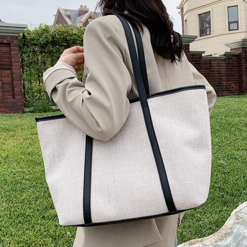 Large Capacity Canvas Women Handbags High Quality Ladies Big Tote Messenger Bags Fashion Designer Female handbag Shoulder Bags