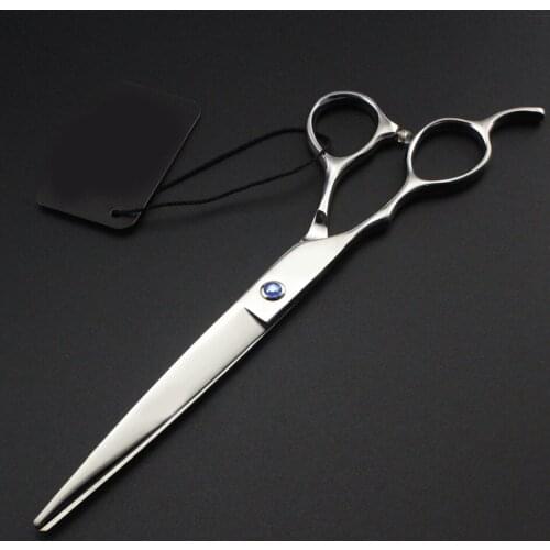 High quality Japan 440c 7'' left hand hair scissors cutting barber makas hair scissor haircut shears hairdressing scissors