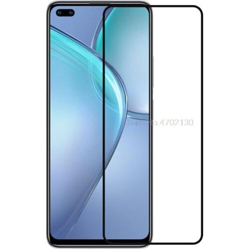 Tempered Glass For Infinix Zero 8 Glass Full Cover Glue Screen Protector For Infinix Zero 8i Phone Glass