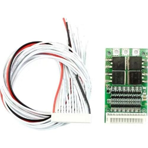 6-13S Polymer lithium iron phosphate use Battery protection board 25A Same port split port universal 24V 36V 48V