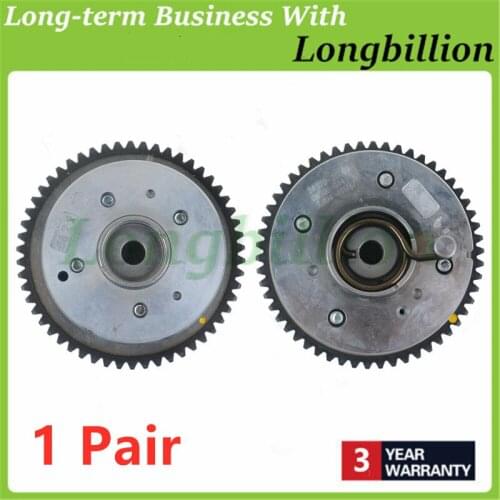 1 pair 24370-2G000 24350-25000 Intake Exhaust Camshaft Gear CVVT for kia Optima Sorento Sportage