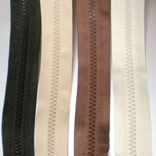 10PCS 5# 5V Resin Zipper Double Open End DIY Luggage Handwork Bag Zipper for Sewing DIY Handbag Bag Craft Bag Accessories Zipper