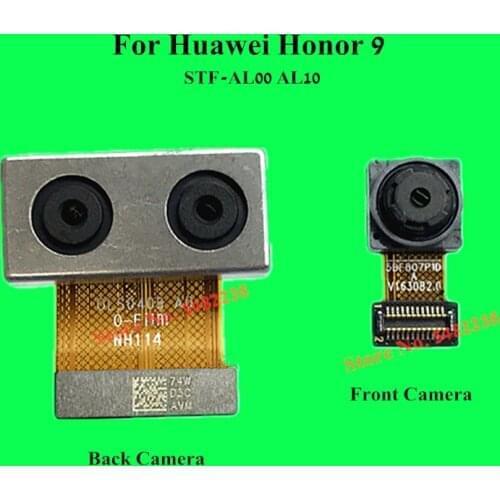 100% Original Camera Connector For Huawei Honor 9 STF-AL00 AL10 Front Rear Camera Back Camera Module Flex Cable Replacement Part