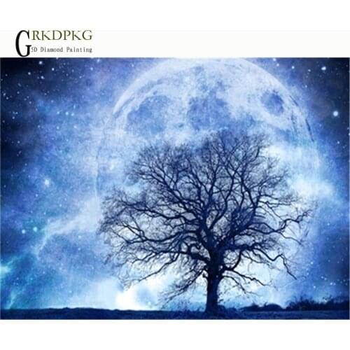 Diamond Embroidery Planet landscape Picture of Rhinestones,Diamond Painting Cross Stitch Full Square Diamond Mosaic Home Decor