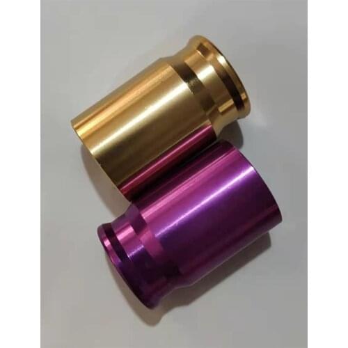 Wholesale aluminum silencer balloon filling N2O CO2 lachgas aluminum tank steel gas cylinder side opening with silent muffler