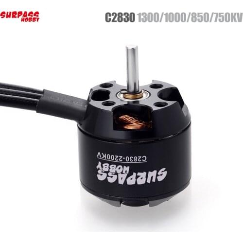 SURPASS HOBBY 2212 C2830 1300KV 1000KV 850KV 750KV Brushless Motor for RC Airplane Fixed-wing Glider Aircraft