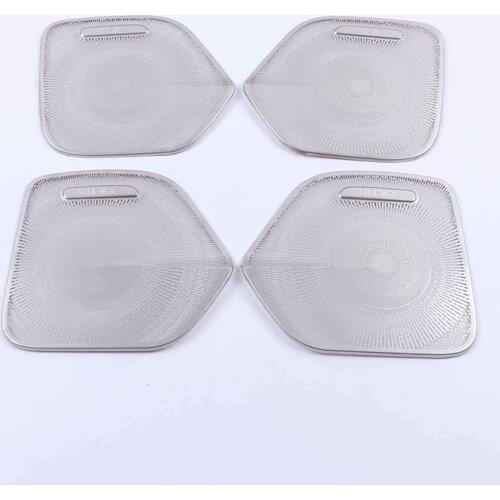 For Lincoln Corsair 2019 2020 2021 Car Side Door Stereo Speaker Audio Cover Sound Frame Decoration Sticker Trims Car Accessories