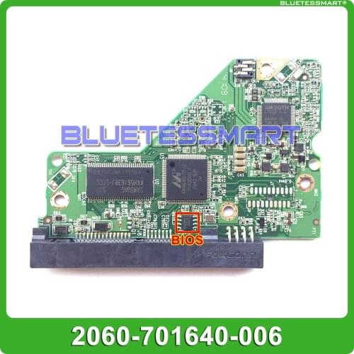 HDD PCB logic board printed circuit board 2060-701640-006 for WD 3.5 SATA hard drive repair data recovery