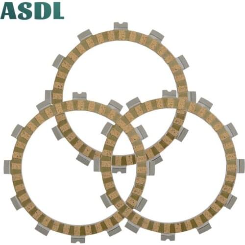Motorcycle Engine Parts Clutch Friction Plates Kit For Suzuki GT 50 K TS 50 ERK TS50XK 1979-1981 TS 50 K TS50K ZR 50 K ZR50K #d