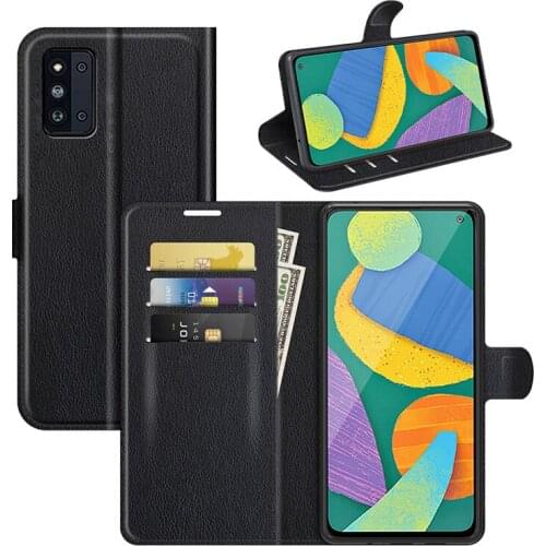 For Samsung Galaxy F52 5G Case Wallet Leather Flip Leather Phone Case For Samsung Galaxy F52 5G Stand With Credit Card Slot