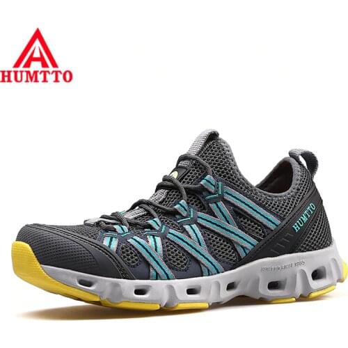 Summer Breathable Waterproof Mens Shoes Outdoor Professional Non-slip Designers Sneakers Light Lace-up Man Mesh Casual Shoes