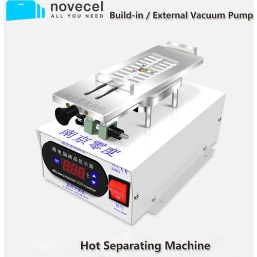 NJLD 360° Rotaion Plate LCD Screen Heating Separating Machine For LCD Glass Separating or Preheating Mobile Phone Repair Tools