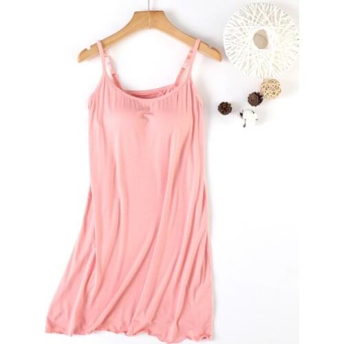 Night Woman Nightgown Sleepwear Summer modal Nightdress Sexy Womens Sleep Loung Nightwear Sleepshirts Lingerie Nightie