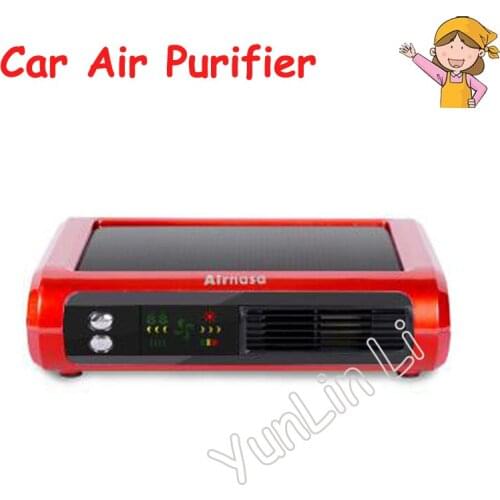 Car Air Purifier Solar Mute Medical Grade Hepa Negative Ion Oxygenation Activated Carbon Air167