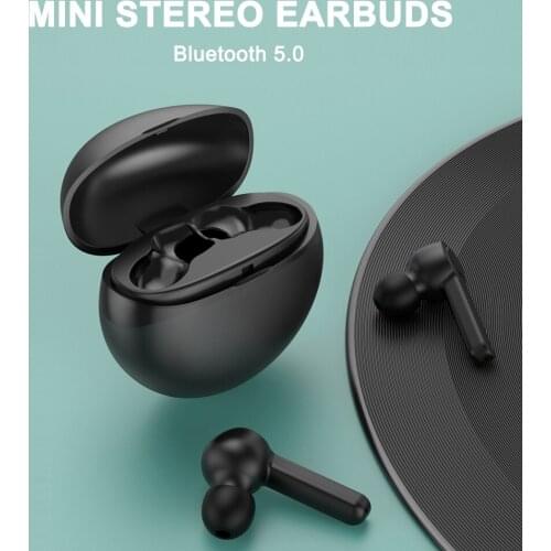 KINGSTAR Wireless Bluetooth 5.0 Earphones TWS Earbuds HiFi Stereo Sound Sports Headphones with Mic HD Call Gaming Headset