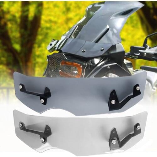 Motorcycle Windshield Windscreen Wind Deflector Extension For BMW R1200GS LC 2013-2019 R 1200 GS Adv R1250GS Adventure 2020 2021