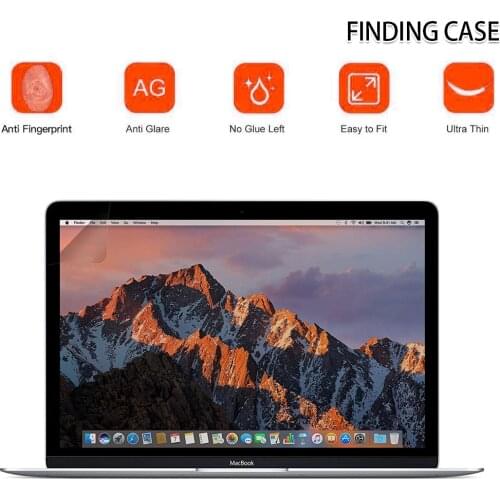 Ultra Clear Laptop Screen Protector for Apple Macbook 12" New Macbook (A1534) Stain Resistance Transparent Protective Film