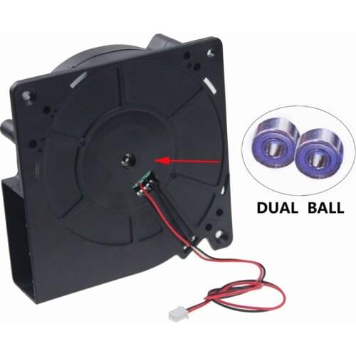 10 pcs Gdstime 5V 120mm x 32mm 12032B Big Airflow Dual Ball Bearing Brushless Cooling Fan 12cm Big Blower Fan